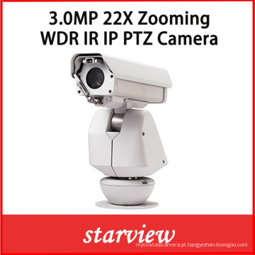 3.0MP 22X WDR IP Outdoor CCTV Segurança Câmera PTZ